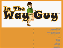 Tablet Screenshot of inthewayguy.com